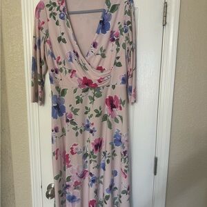 Floral Print Women's Dress Ralph Lauren
